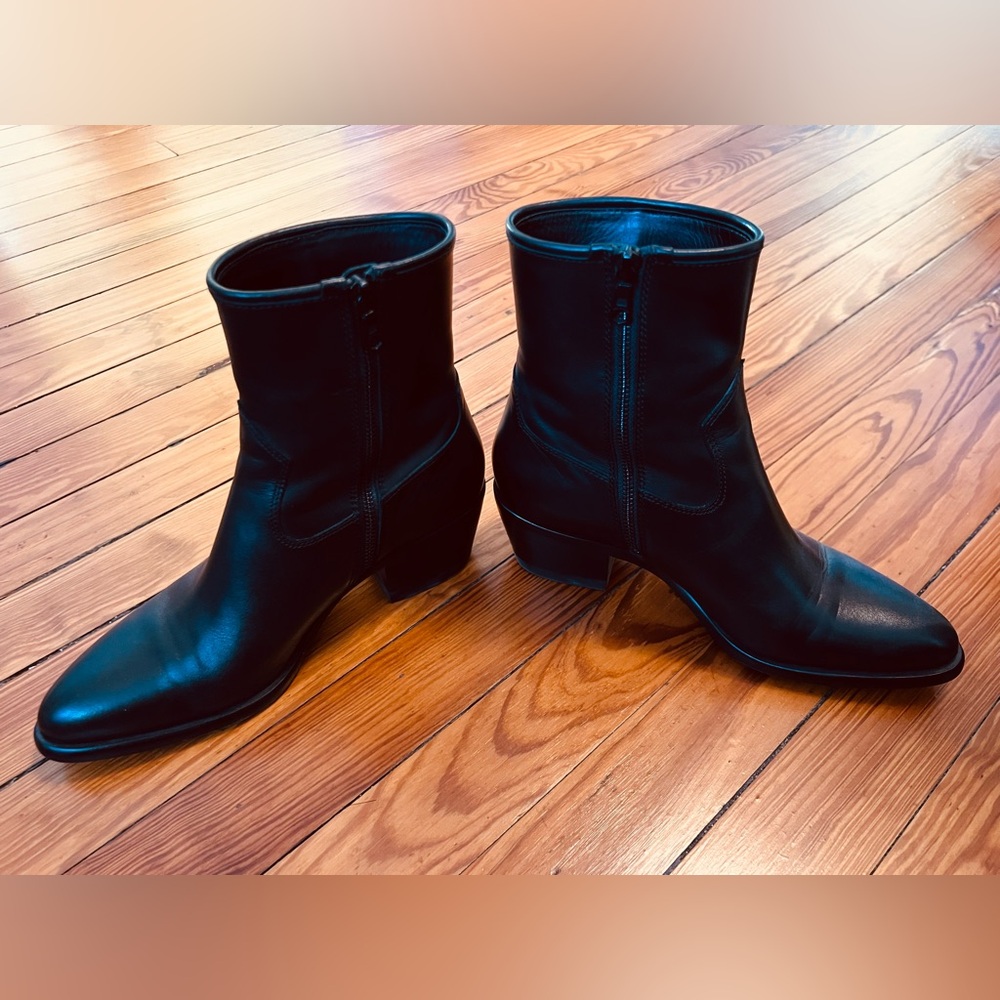 rag & bone Black Heeled Boots - Picture 9 of 10
